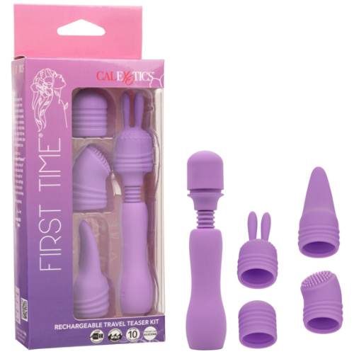 First Time Rechargeable Travel Teaser Kit - Purple