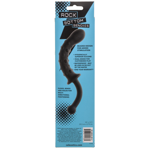 Rock Bottom Bendies Bendy Beaded Probe - Black