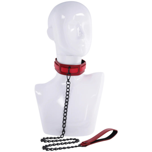 eX's and Oh's Collar and Leash