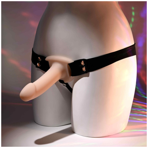 Our First Hollow Strap on - Light