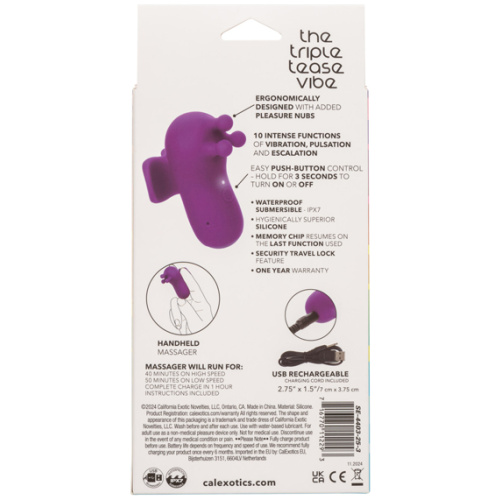 Neon Vibes the Triple Tease Vibe - Purple