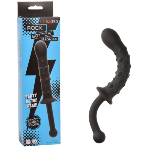 Rock Bottom Bendies Bendy Beaded Probe - Black