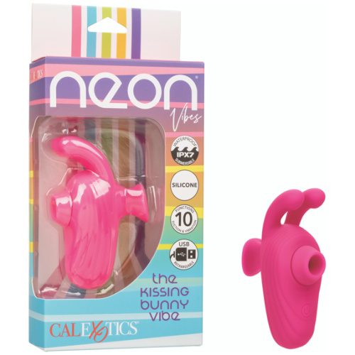 Neon Vibes the Kissing Bunny Vibe - Pink