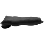 Fido Velvet Smooth Beast Cocksheath - Black