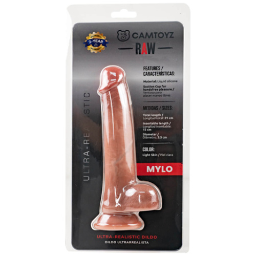 Raw Dildo Ultra Realistic Mylo - Brown