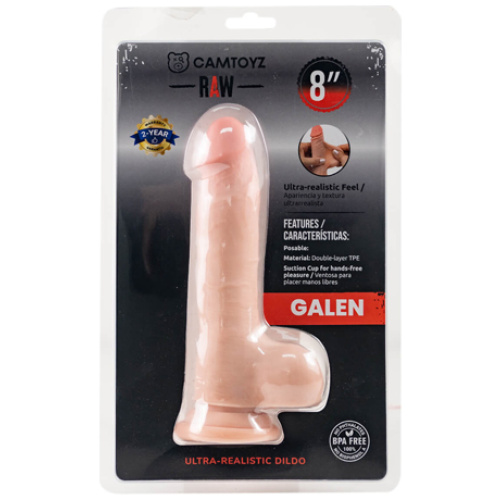 Raw Dildo Ultra Realistic Galen - Light