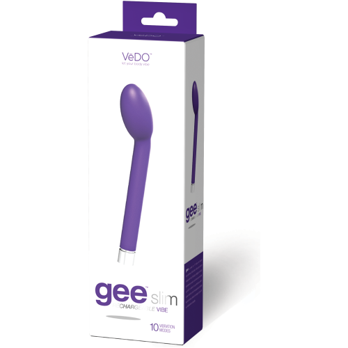 Geeslim Rechargeable G- Spot Vibe - Indigo