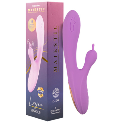 Double Leyla Vibrator - Purple