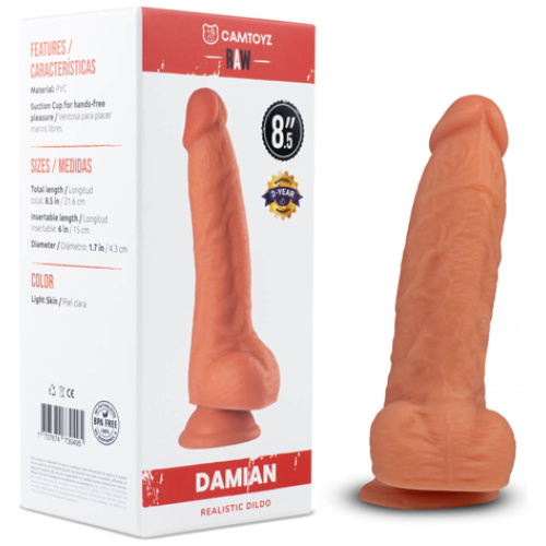 Raw Dildo Realistic Damian - Light