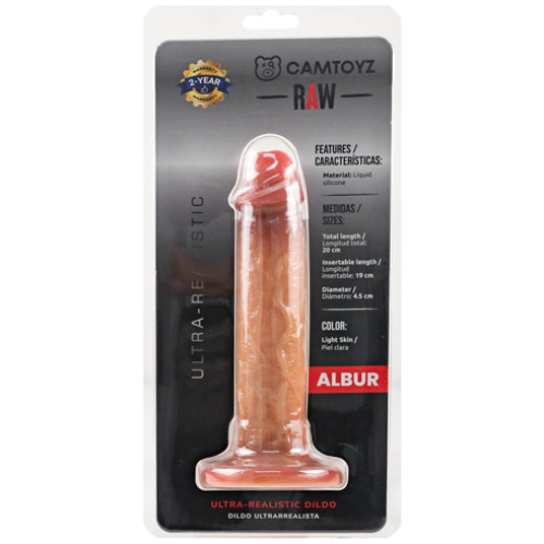 Raw Dildo Ultra Realistic Albur - Brown