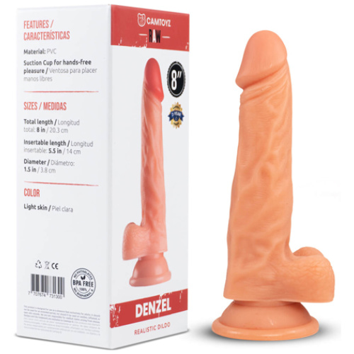 Raw Realistic Dildo Denzel - Light