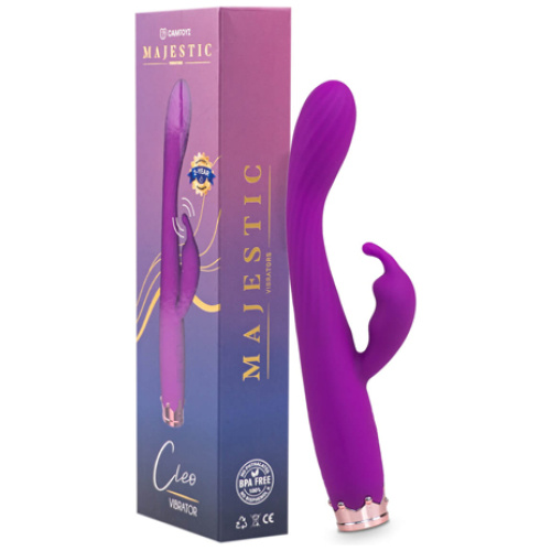 Majestic Vibrator Cleo - Purple