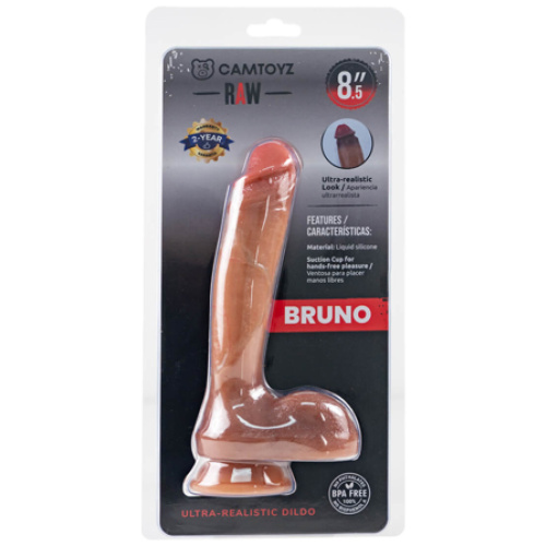 Raw Dildo Ultra Realistic Bruno - Tan