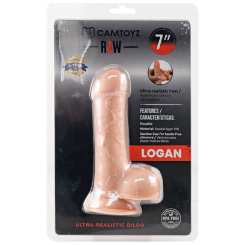 Raw Dildo Ultra Realistic Logan - Light