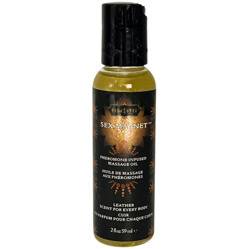 Leather Sex Magnet Massage Oil 2oz