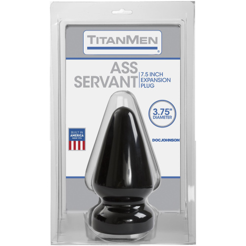 Titanmen Butt Plug 3.75 Inch Diameter Ass Servant