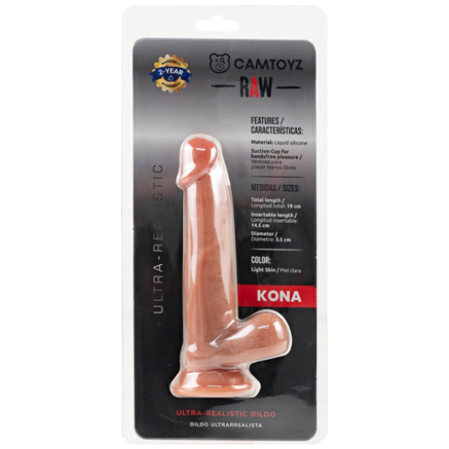 Raw Dildo Ultra Realistic Kona - Tan