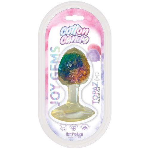 Cotton Candy - Joy Gems Topaz Butt Plug
