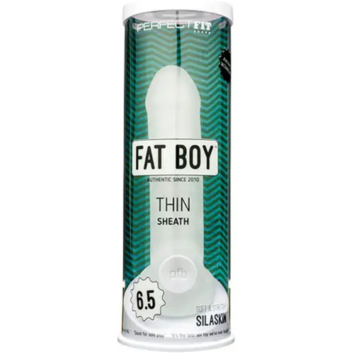 Fat Boy Thin 6.5 in Clear