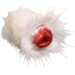Snow She-Wolf Silicone Stroker - White