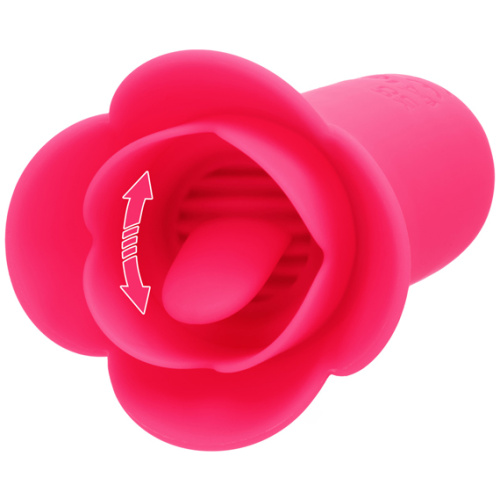 Naughty Bits Lily Licker Mini Flower Flicker - Pink