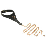 Captivate Collar With Body Chain - Black