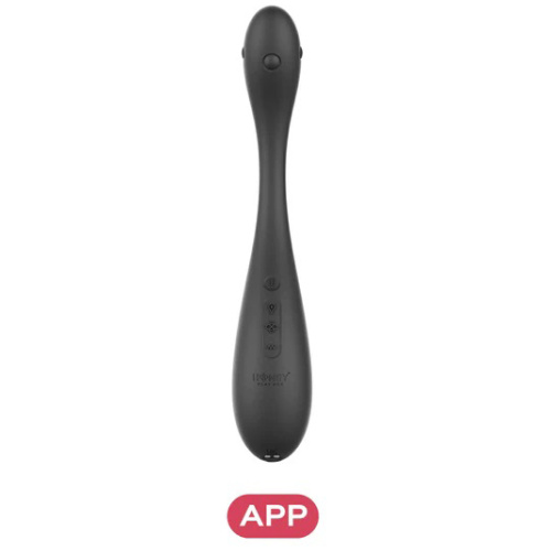 Puff - App Control Inflatable Kegel Ball - Black