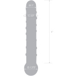 Callisto Clear Glass Dildo