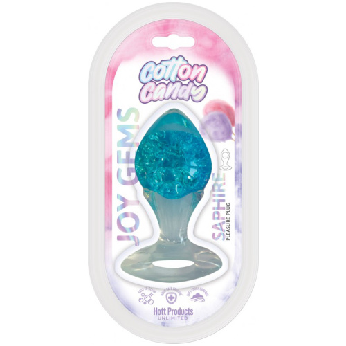Cotton Candy - Joy Gems Saphire Butt Plug