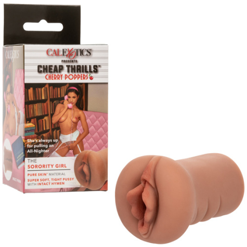 Cheap Thrills Cherry Poppers the Sorority Girl - Tan