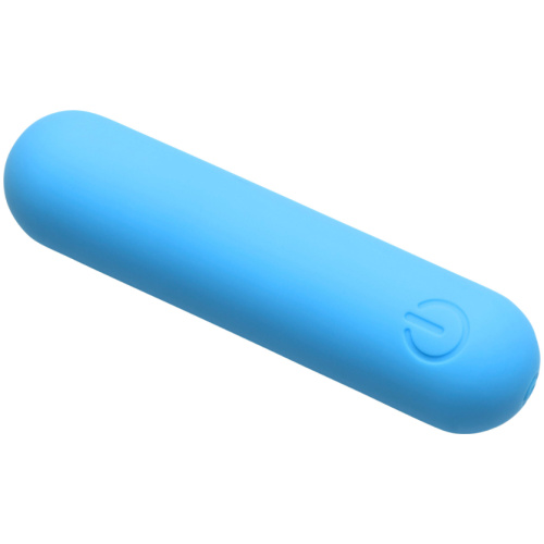 Flexible Silicone Bullet - Blue