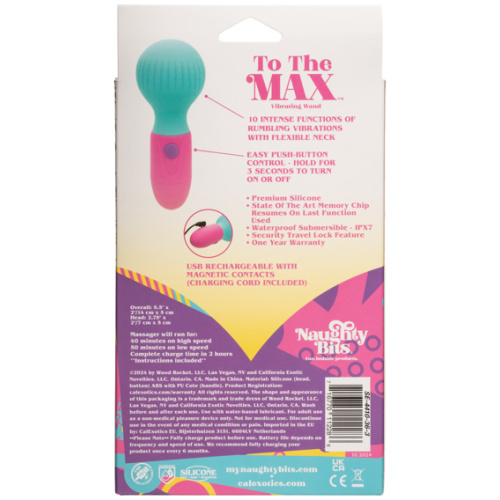Naughty Bits to the Max Vibrating Wand