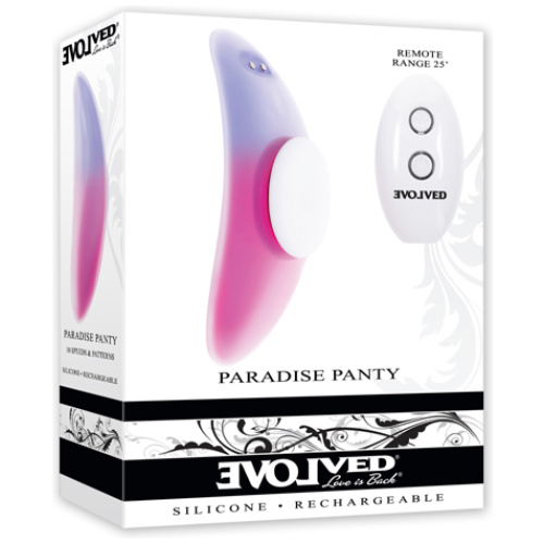 Paradise Panty - Purple/pink