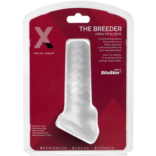Xplay Breeder - Sleeve - Clear