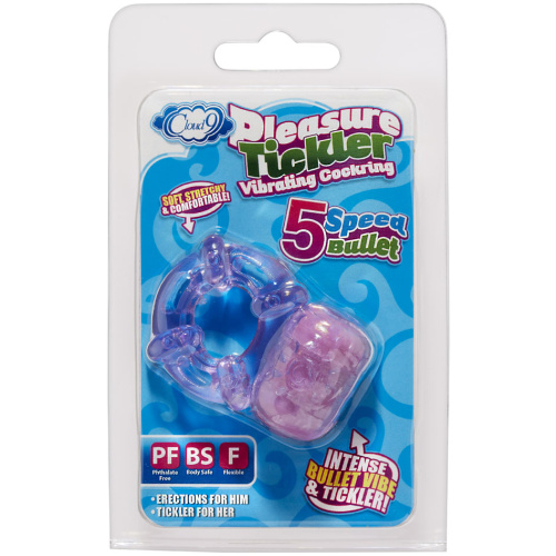 Pleasure Tickler 5 Speed Bullet - Purple