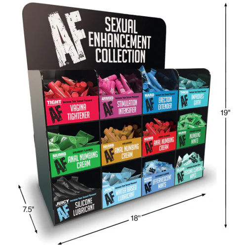 Af Sexual Enhancement Display of 12 Items