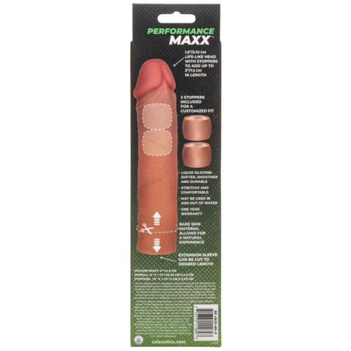 Performance Maxx Liquid Silicone Extension System - Brown