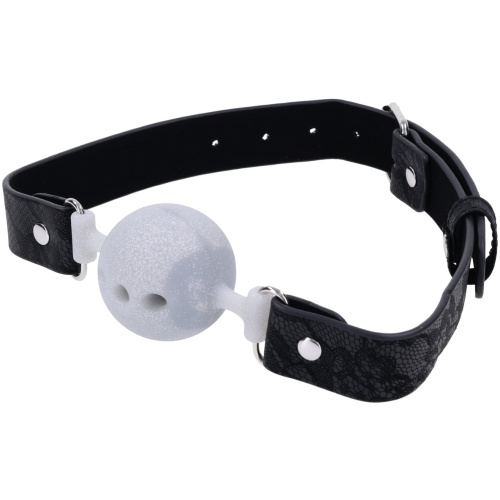 Lace Silicone Breathable Ball Gag