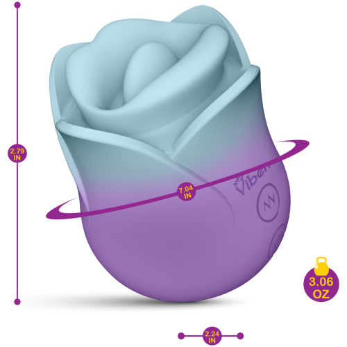 (Presale Only) - Succubus Vibrating Kissing Rose - Pixie Dust