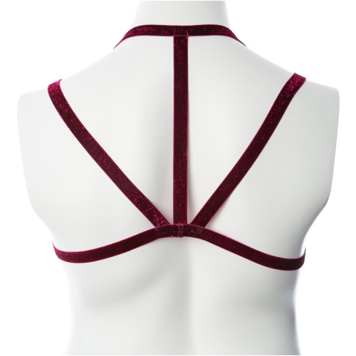 Gender Fluid Sugar Coated Harness - Large/xxlarge - Raspberry