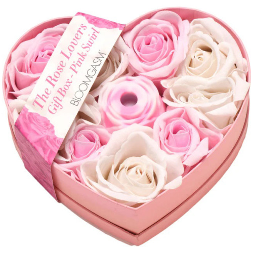 Bl the Rose Lovers Gift Box - Pink Swirl