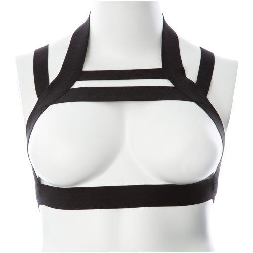 Gender Fluid Majesty Harness - Small-Large - Black