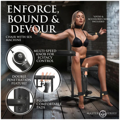 Enforcer Chair With Sex Machine