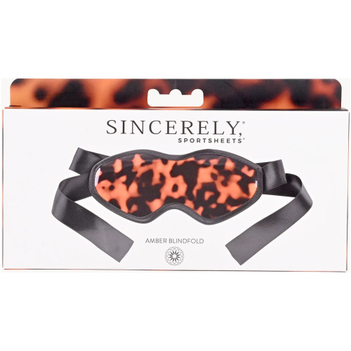 Sincerely Amber Blindfold