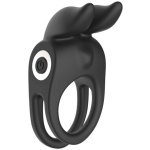 Enhancer Vibrating Rabbit C-Ring - Black