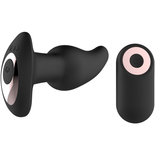 Gender Fluid Twirler Anal Vibe - Black