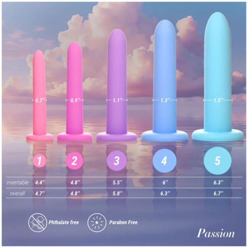 Silicone Pelvic Kegel Exerciser Set