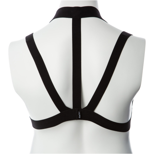 Gender Fluid Majesty Harness - Small-Large - Black
