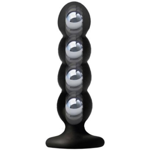 Vers Liquid Silicone Suction Plug - Black