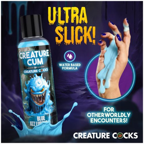 Creature Cum Blue Water-Based Lubricant 4oz